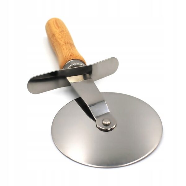Zestaw do PIZZY Deska 33 cm Radełko Łopatka do serwowania Bambus - obrazek 4