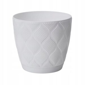 DONICZKA Z PODSTAWKĄ FLOW PETIT 17 CM BIAŁA
