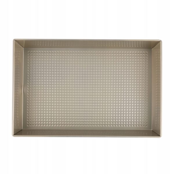 Blacha do pieczenia Forma 36,5x23,5x6 cm Stal Węglowa Kwadratowa Brytfanna - obrazek 8
