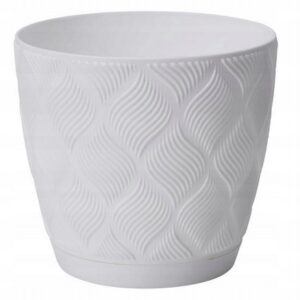 DONICZKA Z PODSTAWKĄ FLOW PETIT 19 CM BIAŁA
