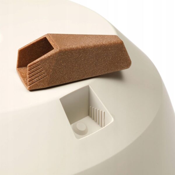 DONICZKA NA NÓŻKACH DONICA MISA ROMA SZARA ANTRACYT ⌀ 29 CM - obrazek 4