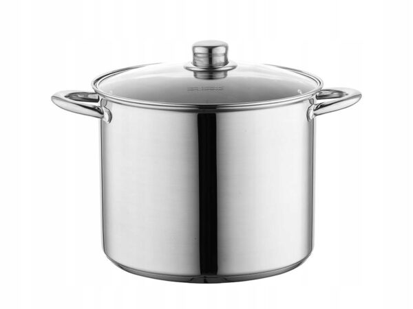 Garnek nierdzewny Wysoki z Pokrywką tradycyjny Caro 4,4 l