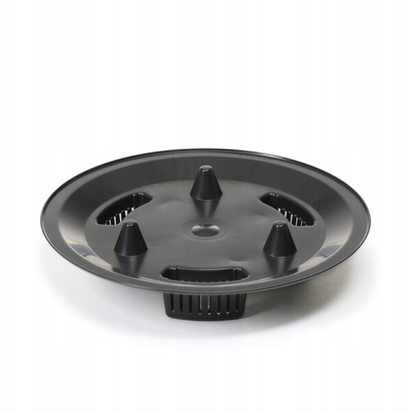 DONICZKA NA NÓŻKACH MISA ROMA JUMPER PRĄŻKOWANA BIAŁA ⌀ 33 CM Z WKŁADEM - obrazek 8