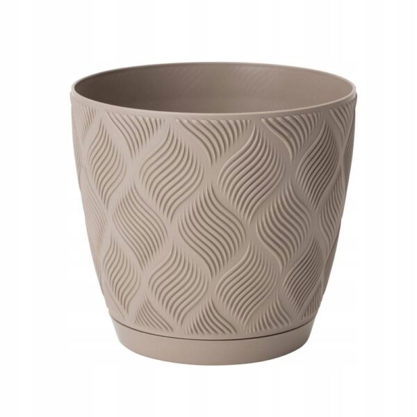 DONICZKA Z PODSTAWKĄ FLOW PETIT 15 CM BEŻOWA - obrazek 6