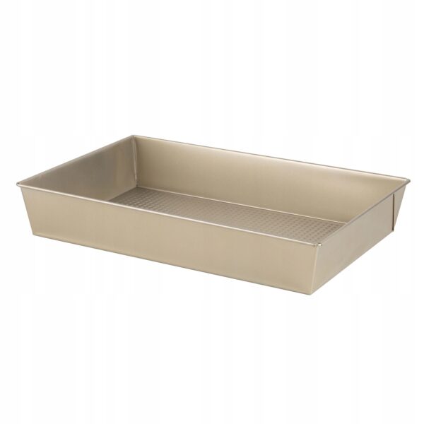 Blacha do pieczenia Forma 36,5x23,5x6 cm Stal Węglowa Kwadratowa Brytfanna - obrazek 9