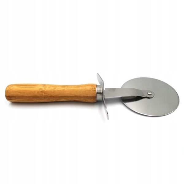 Zestaw do PIZZY Deska 33 cm Radełko Łopatka do serwowania Bambus - obrazek 6
