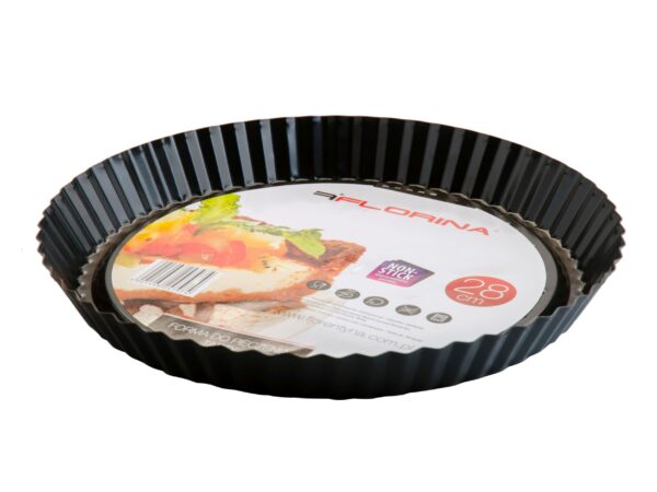 Blacha Forma do tarty Likoris stal węglowa nieprzywierająca 28x3 cm - obrazek 2