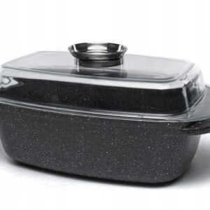 Brytfanna kamienna aluminiowa Lava Stone 4,5 l 32x11 cm