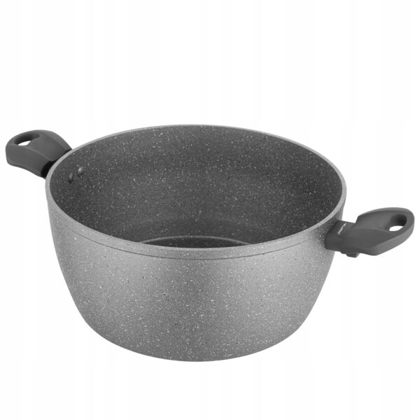 Garnek kamienny nieprzywierający aluminium Lava Stone 28cm 7 litrów - obrazek 5