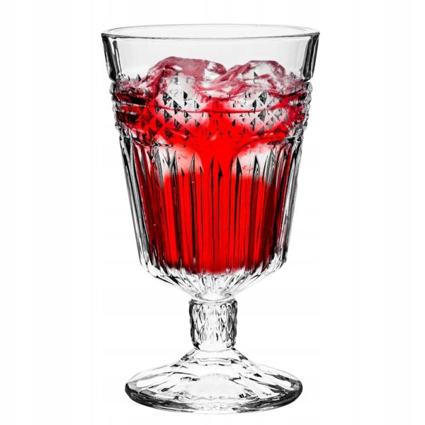 Szklanka do napojów Greta na stopce Pucharek 330 ml