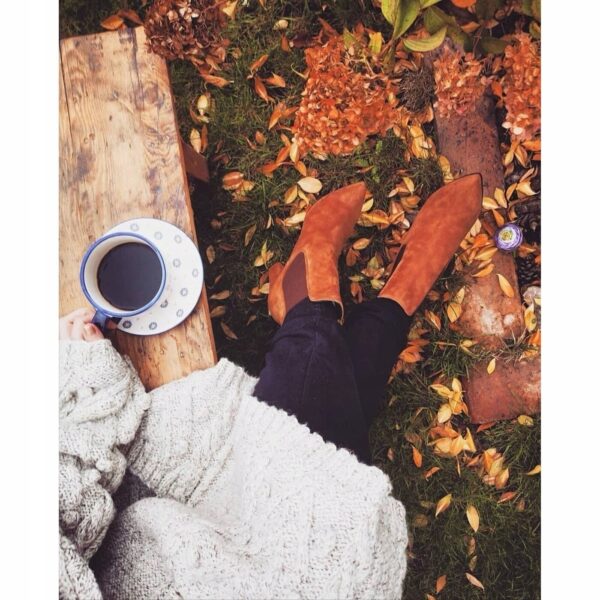 Filiżanka ze spodkiem ceramika Folklor duża do kawy herbaty ludowy 300 ml - obrazek 12