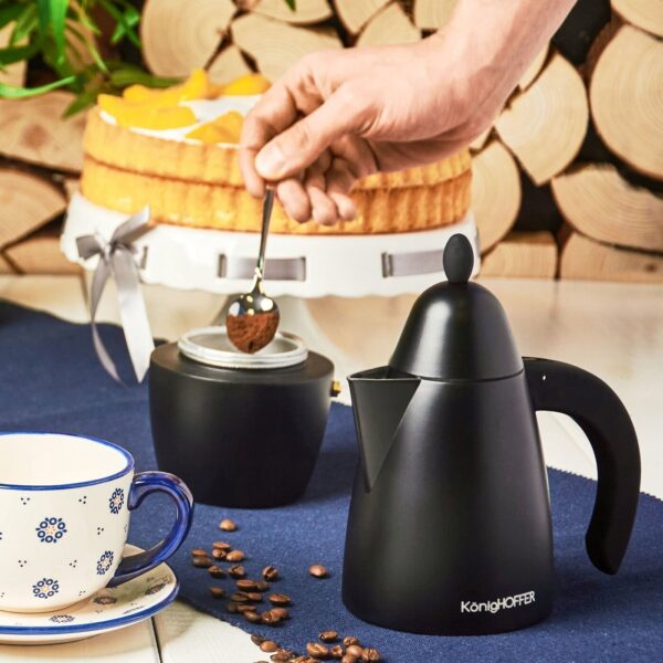 Filiżanka ze spodkiem ceramika Folklor duża do kawy herbaty ludowy 300 ml - obrazek 10