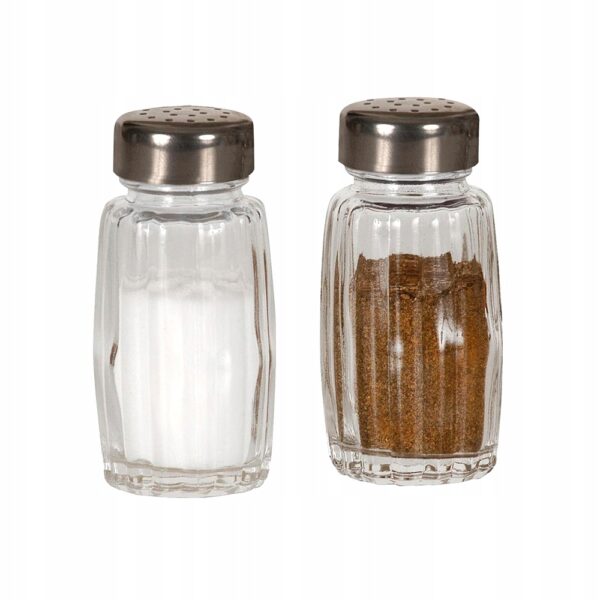 Solniczka Practic pojemnik na przyprawy szklana z metalową zakrętką 50 ml - obrazek 7