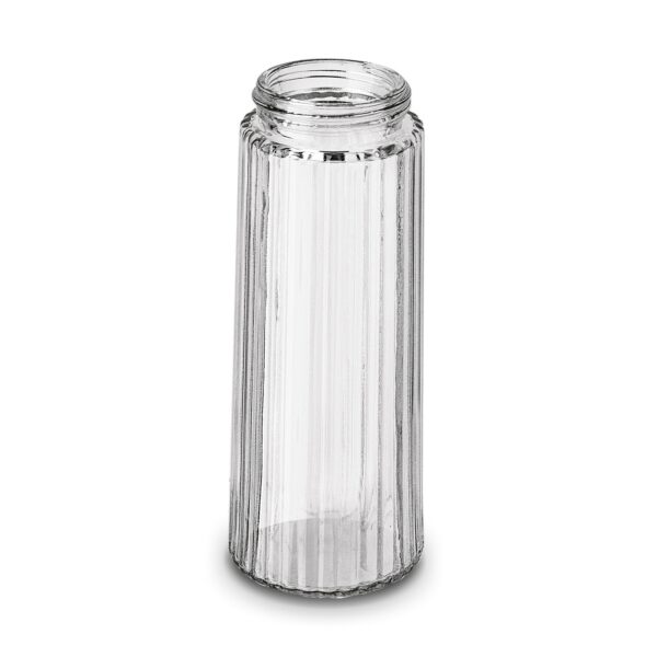 Przyprawniki kuchenne na stół SZKLANA SOLNICZKA PIEPRZNICZKA 2 sztuki 170ml - obrazek 7