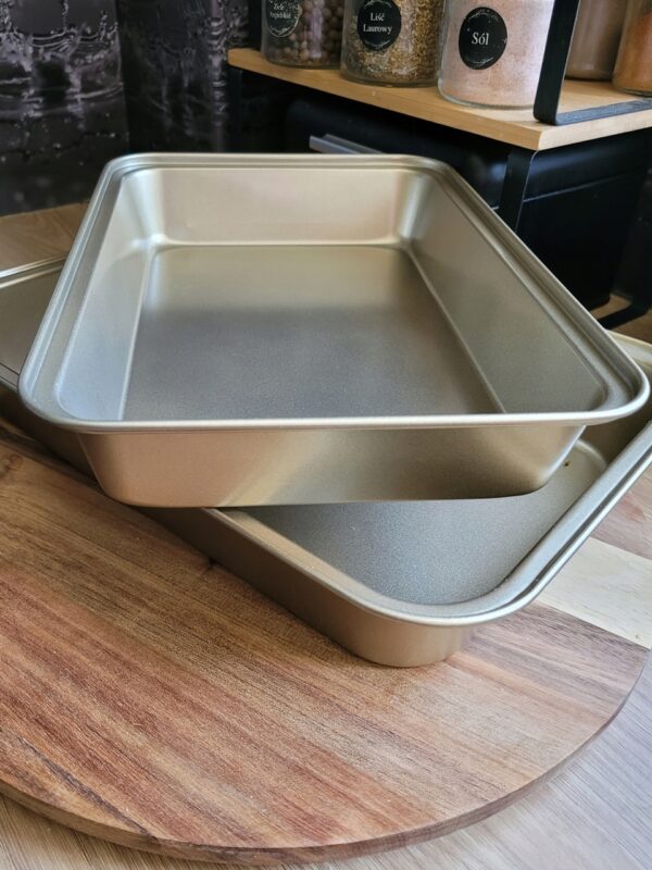 Blacha do pieczenia Forma Klasyczna stalowa brytfanna 30x25x6 cm - obrazek 4