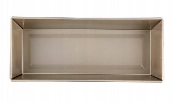 Keksówka Forma do pieczenia chleba Złota nieprzywierająca stalowa 11,8x26cm - obrazek 4