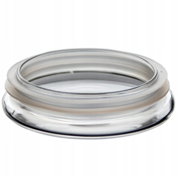 Kubek ze słomką SMOOTHIE szklany z zakrętką przezroczysty 600 ml - obrazek 6