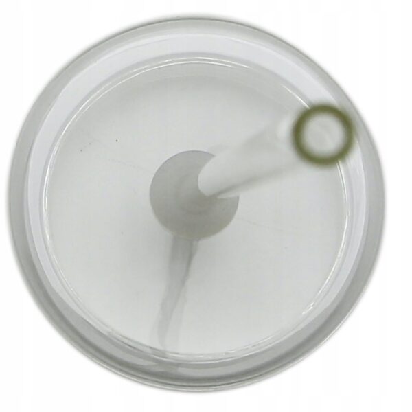 Kubek ze słomką SMOOTHIE szklany z zakrętką przezroczysty 400 ml - obrazek 4