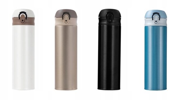 Kubek termiczny TERMOS LEKKI z ustnikiem szczelny 450 ml - obrazek 3