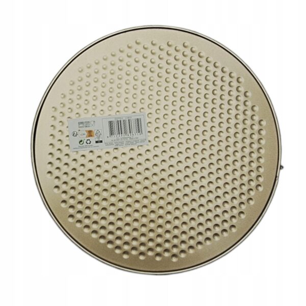 Tortownica BLACHA forma do pieczenia okrągła 28 cm ZŁOTA - obrazek 6