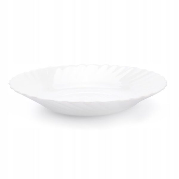 Talerz deserowy 20cm biały szklany PRIMA Bormioli - obrazek 3
