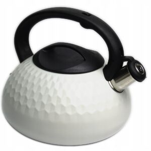 Czajnik stalowy Biały GEOMETRIC  3 L biały