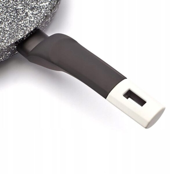 Patelnia ceramiczna MARMURKOWA indukcja nieprzywierająca 28 cm - obrazek 8