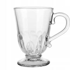 Szklanka na stopce do Latte Kubek szklany  Nino szkło 320 ml