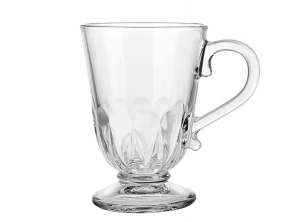 Szklanka na stopce do Latte Kubek szklany  Nino szkło 320 ml