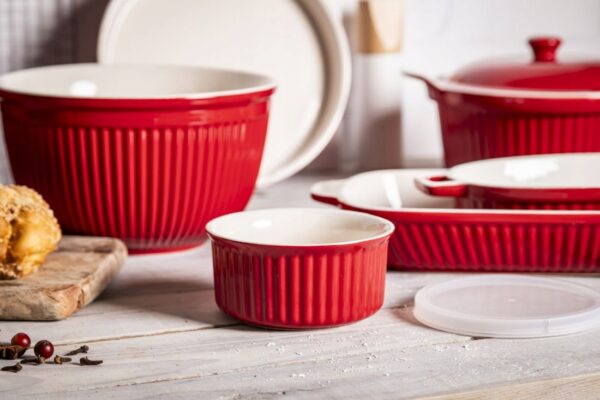 Naczynie żaroodporne ceramiczne z pokrywą Red Chilli 2,2 L - obrazek 3