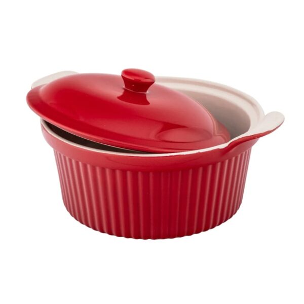 Naczynie żaroodporne ceramiczne z pokrywą Red Chilli 2,2 L - obrazek 2