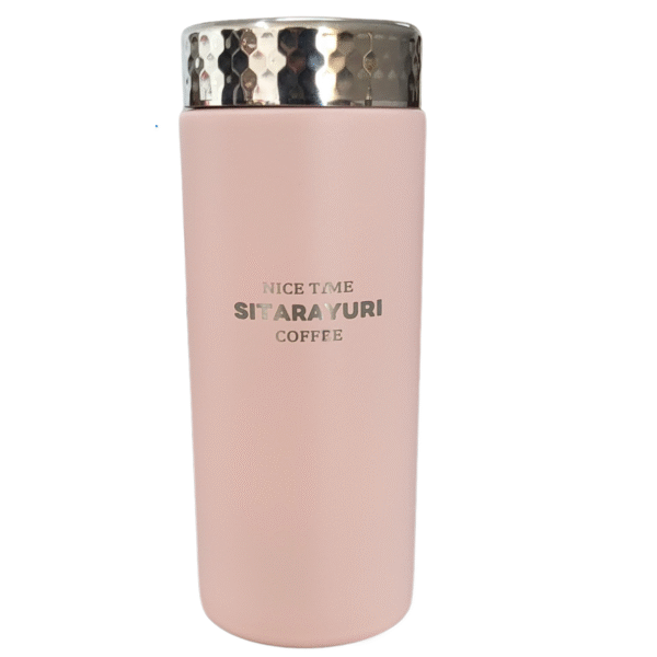 Kubek Termiczny 420 ml Stalowy matowy z zakrętką - obrazek 2