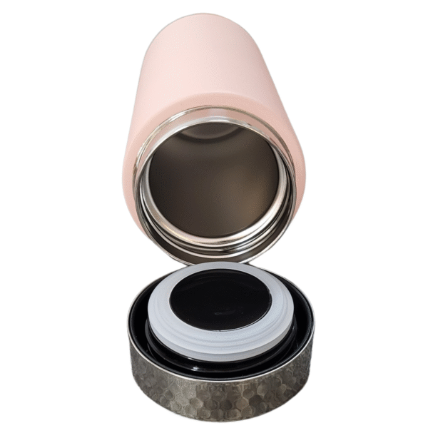 Kubek Termiczny 420 ml Stalowy matowy z zakrętką - obrazek 3