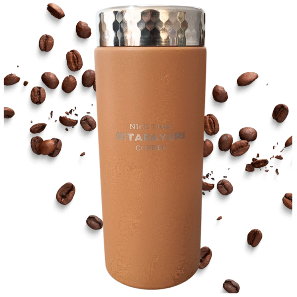 Kubek Termiczny 420 ml Stalowy matowy z zakrętką - obrazek 6