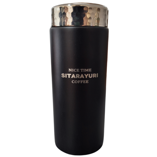 Kubek Termiczny 420 ml Stalowy matowy z zakrętką - obrazek 7