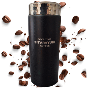 Kubek Termiczny 420 ml Stalowy matowy z zakrętką