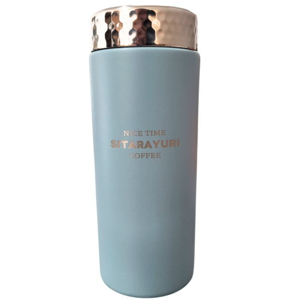 Kubek Termiczny 420 ml Stalowy matowy z zakrętką - obrazek 12