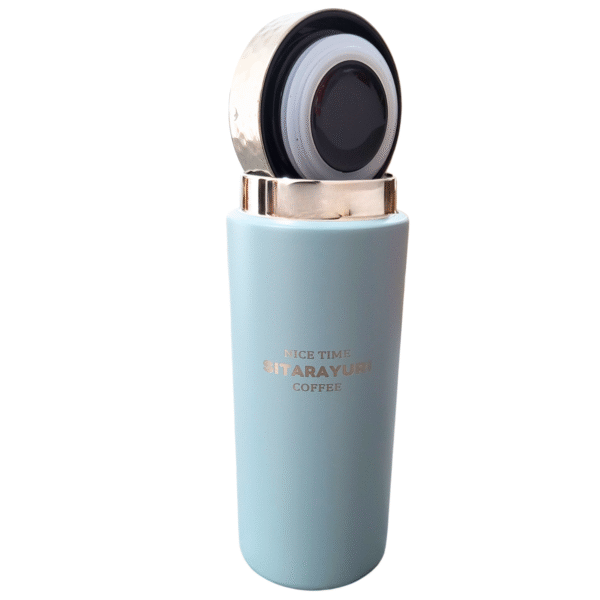 Kubek Termiczny 420 ml Stalowy matowy z zakrętką - obrazek 14