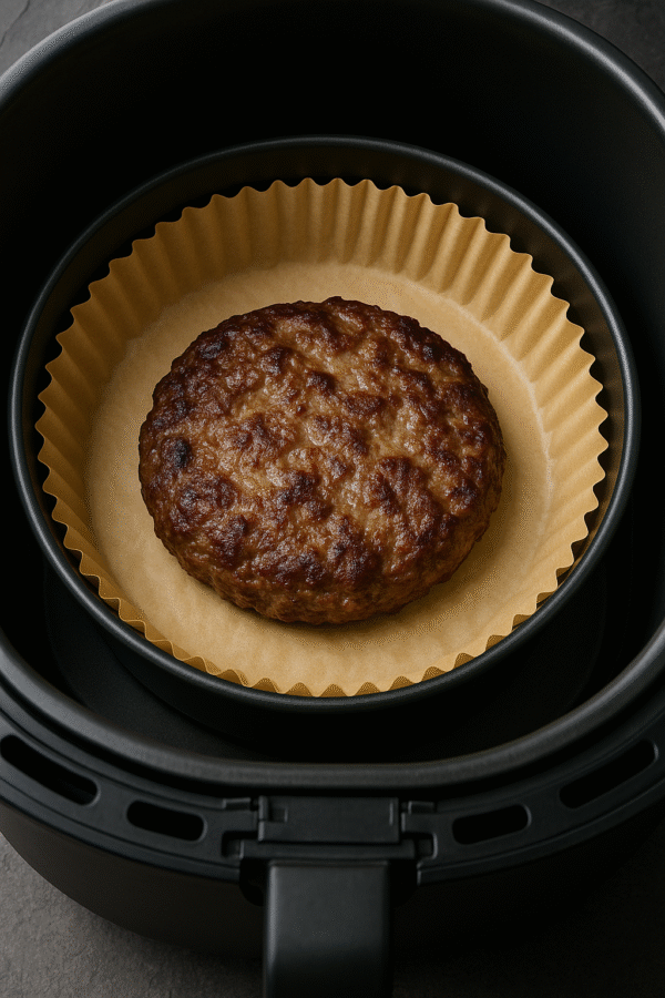 Papier do pieczenia Wkład do frytkownicy AIRFRYER 23 cm 50 sztuk - obrazek 3