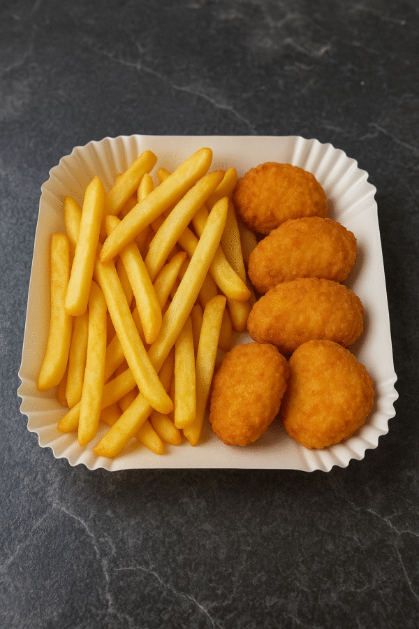 Wkład do frytkownicy Papier do pieczenia AIRFRYER 16x16 cm 50 sztuk - obrazek 2