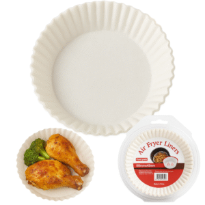 Papierowe wkłady do airfryer 20 cm 50 szt do frytkownicy