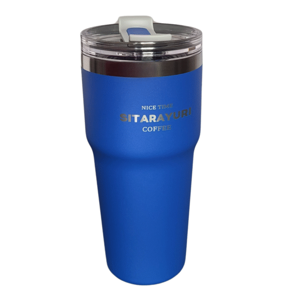 Kubek Termiczny 700 ml Matowy Słomka+Szczoteczka termos Stal nierdzewna - obrazek 17