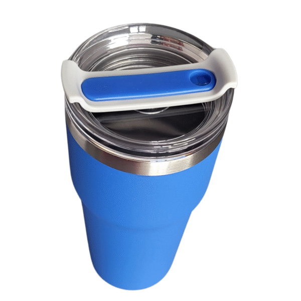 Kubek Termiczny 700 ml Matowy Słomka+Szczoteczka termos Stal nierdzewna - obrazek 18