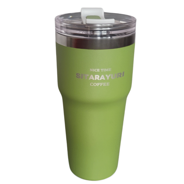 Kubek Termiczny 700 ml Matowy Słomka+Szczoteczka termos Stal nierdzewna - obrazek 29