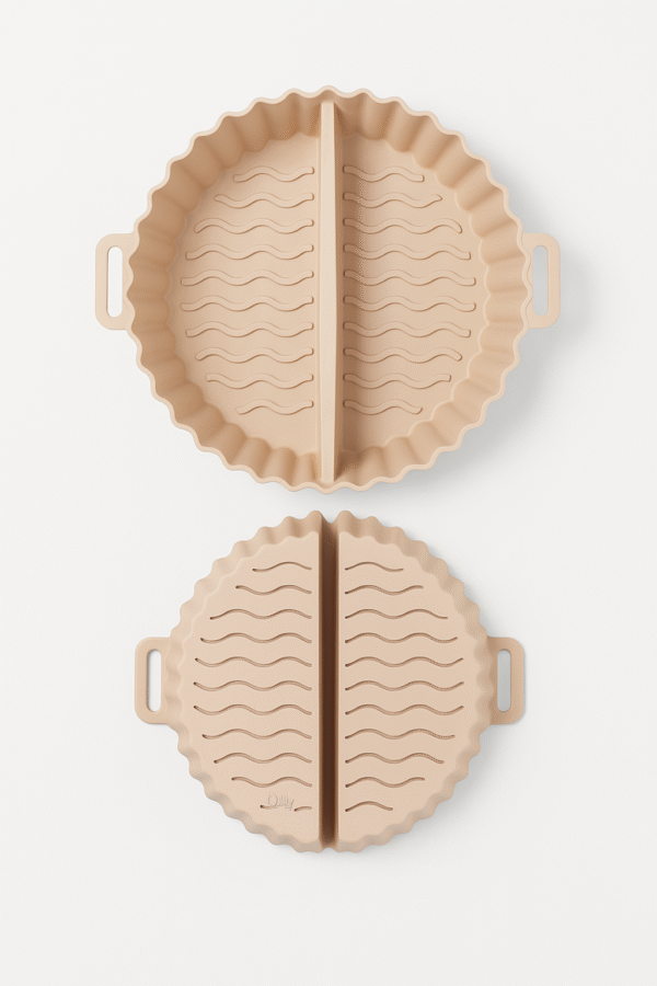 Foremka silikonowa do Airfryer 20 cm z przegrodą - obrazek 6