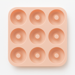 Forma silikonowa do donatów 9 gniazd 28,5x28,5 cm