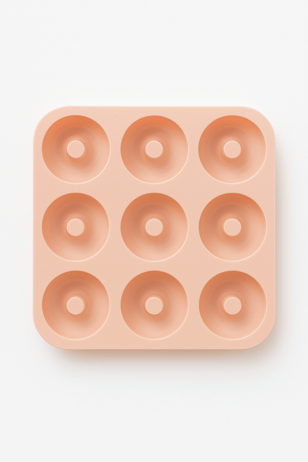 Forma silikonowa do donatów 9 gniazd 28,5x28,5 cm