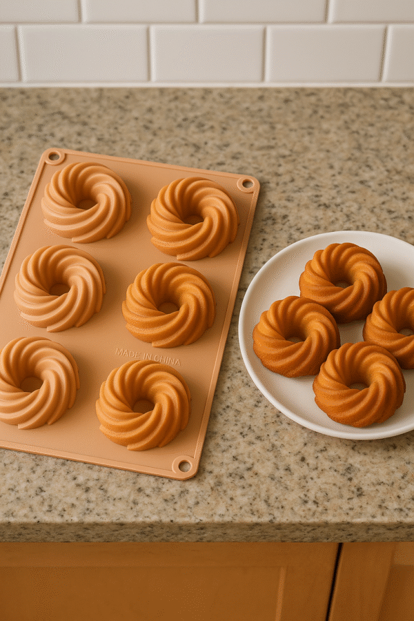 Forma silikonowa do Babeczek Ciastek Muffiny 28×17×3 cm - obrazek 4