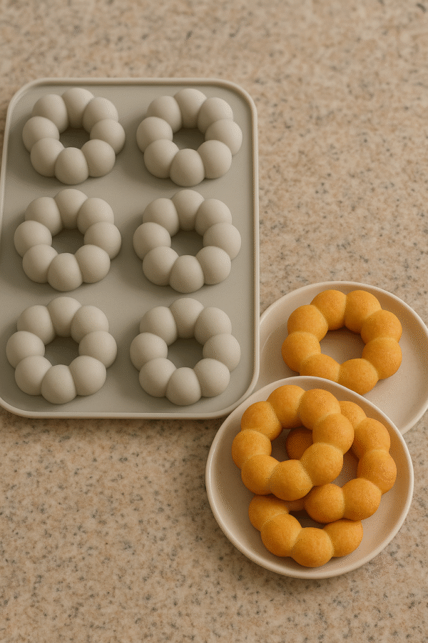 Forma silikonowa na Ciastka muffiny 26×17×2 cm 6 babeczek - obrazek 4