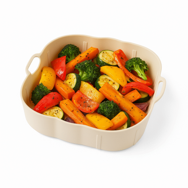 Wkład silikonowy do airfryer 20x20 cm foremka kwadratowa - obrazek 4